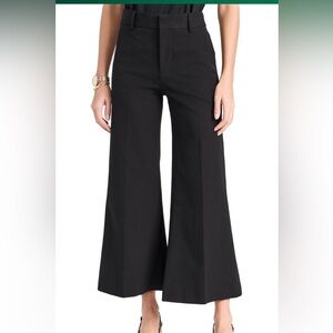 FRAME Women's Le Crop Palazzo Trousers